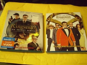 (2) Kingsman Blu-Ray/DVD Lot: Secret Service + Golden Circle (NEW) - Picture 1 of 1
