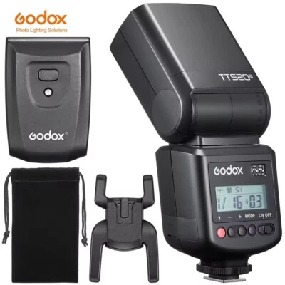Godox Thinklite TT520III Wireless Camera Flash Light Speedlite Nikon Sony Canon  - Image 1 of 4