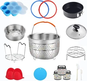 Pressure Cooker Accessories Compatible with Instant Pot 6 Qt - Steamer Basket - Picture 1 of 6