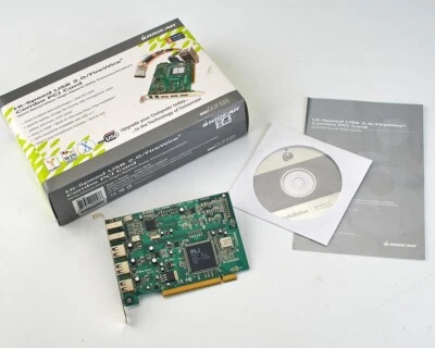 IOGEAR GUF320 Alta Velocidad USB 2 FireWire Combo Tarjeta PCI Foto 1 de 4
