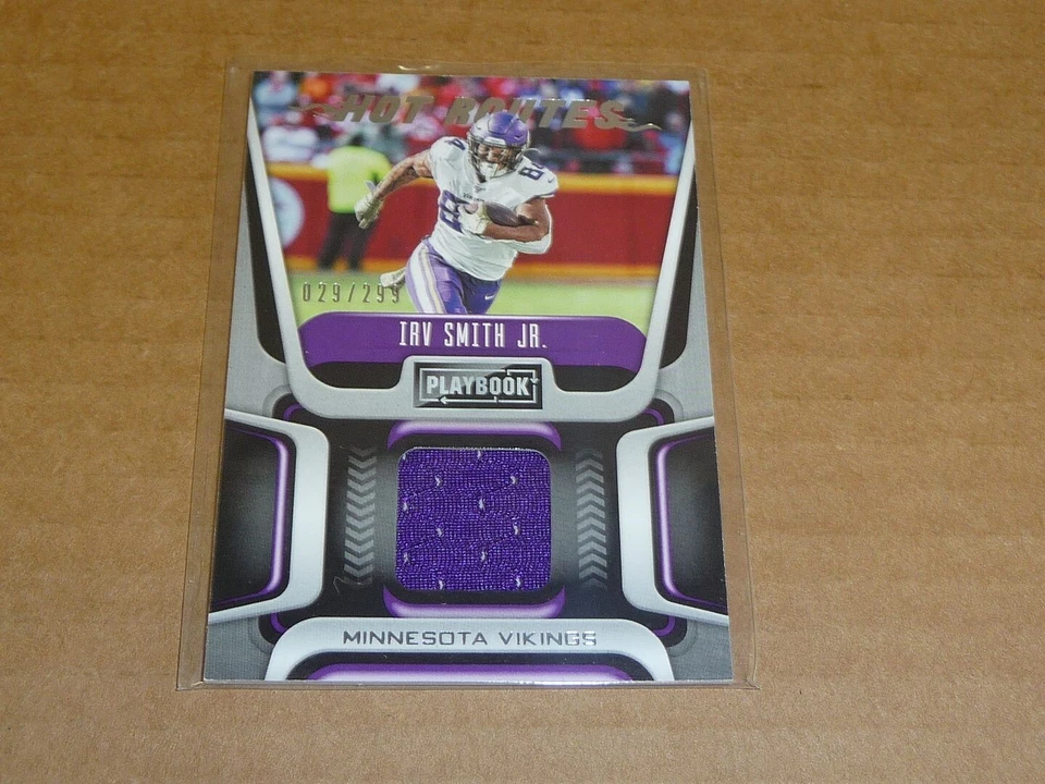 2020 Panini Playbook IRV SMITH JR JERSEY VIKINGS /299 R9294 - Image 1 of 1