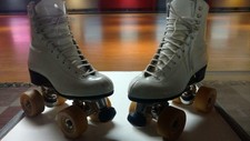 Roller Figure Skates Riedell boot size 5, Atlas Plate old school jam, Dance