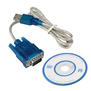 USB to RS232 Serial Port 9 Pin Male Port Converter Adapter NEW - Picture 1 of 11