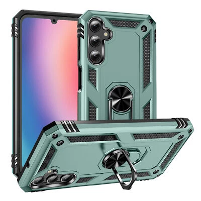 For Samsung Galaxy A25 5G Case Ring Kickstand Cover +Tempered Glass - Image 1 of 4
