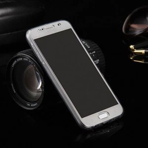 LG G4 Stylus Full Body 360 Silikon Schutzhülle Handyhülle Case Hülle Bumper Grau - Bild 1 von 2