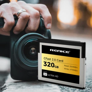CFast 2.0 Renice 320G for Professional Camera Photographer for phantom veo/s - Picture 1 of 8