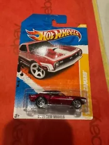 2011 Hot Wheels New Models '68 Copo Camaro #25 Red - Picture 1 of 1