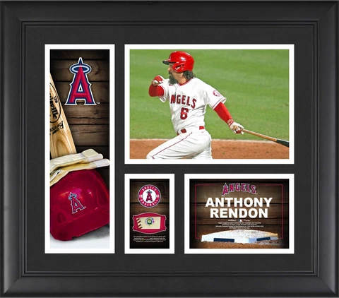 Anthony Rendon Los Angeles Angels Framed 15" x 17" Player Collage Cover