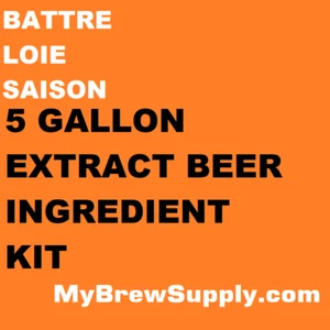 Battre Loie Saison Homebrew 5 Gal Beer Extract Ingredient Kit - My Brew Supply - Bild 1 von 1