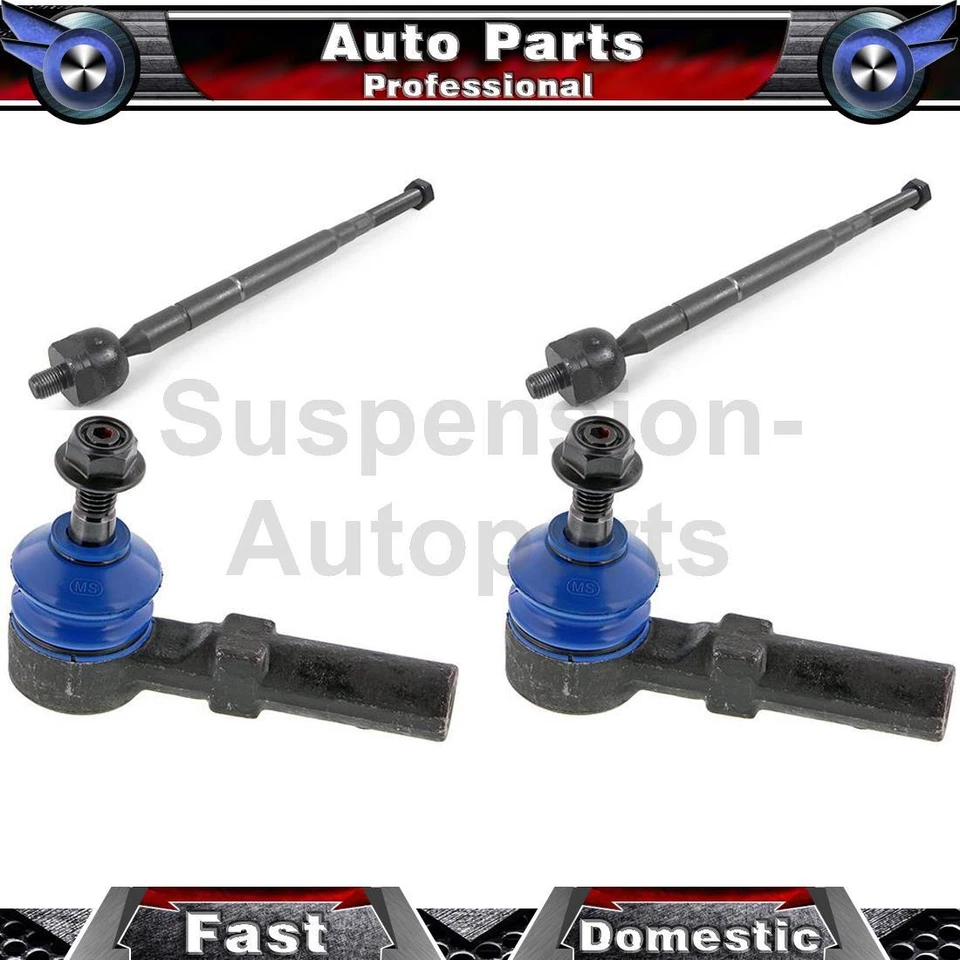 Mevotech Front Inner,Outer Steering Tie Rod Ends Fits Chevrolet Cobalt 2.2L 2.0L Foto 1 de 4