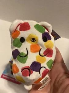 BEARS vs. DONUTS Gumdrop Bear Candy Print Beanbag Plush #003 - Picture 1 of 7