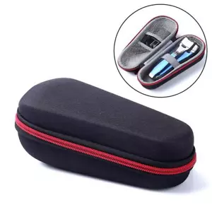 Borsa da viaggio per rasoio elettrico Braun custodia rigida foderata morbida EVA drop shock - Foto 1 di 12
