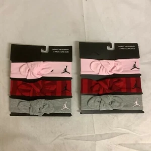Jordan Infant Girls Headband Multicolor Knotted Stretchy Cotton Two 3 Packs OS - Picture 1 of 3