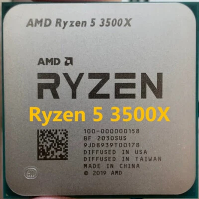 AMD AM4 3rd R5 Ryzen 5 3500X 3.6 GHz(4.1 GHz Turbo) 6-Core PC CPU Processor - Image 1 of 2