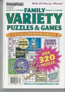 PENNYPRESS FAMILY VARIETY PUZZLES~&~GAMES~AUG~2017~VOL.303~FUN FOR ALL NOW!~ - Imagen 1 de 1