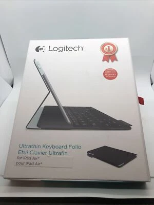 Logitech Ultrathin Magnetic Keyboard Cover Folio i5 For iPad Air Black - Image 1 of 4