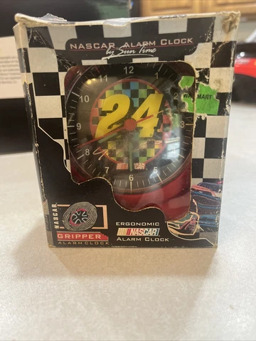 1999 Jeff Gordon Nascar Gripper Alarm Clock Made by Sun Time Cover