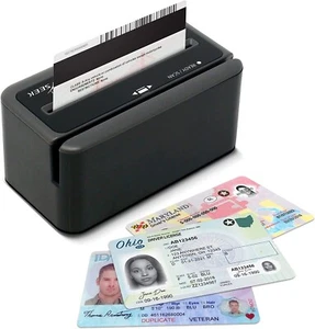 E-seek ID Card Reader Scanner M-260 M260 with USB Smart cable CN8000 NEW GENUINE - Picture 1 of 7