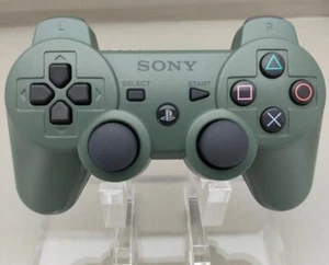 SONY PS3 DUALSHOCK3 Jungle Green Wireless Controller - Picture 1 of 4