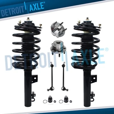 8pc Front Quick Struts Wheel Hub Bearings Sway Bar for Ford Taurus Mercury Sable - Image 1 of 4