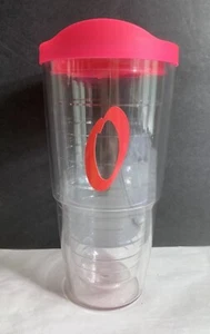 Tervis Tumbler with Black Lid 24 oz Initial O Letter Monogram - Picture 1 of 8
