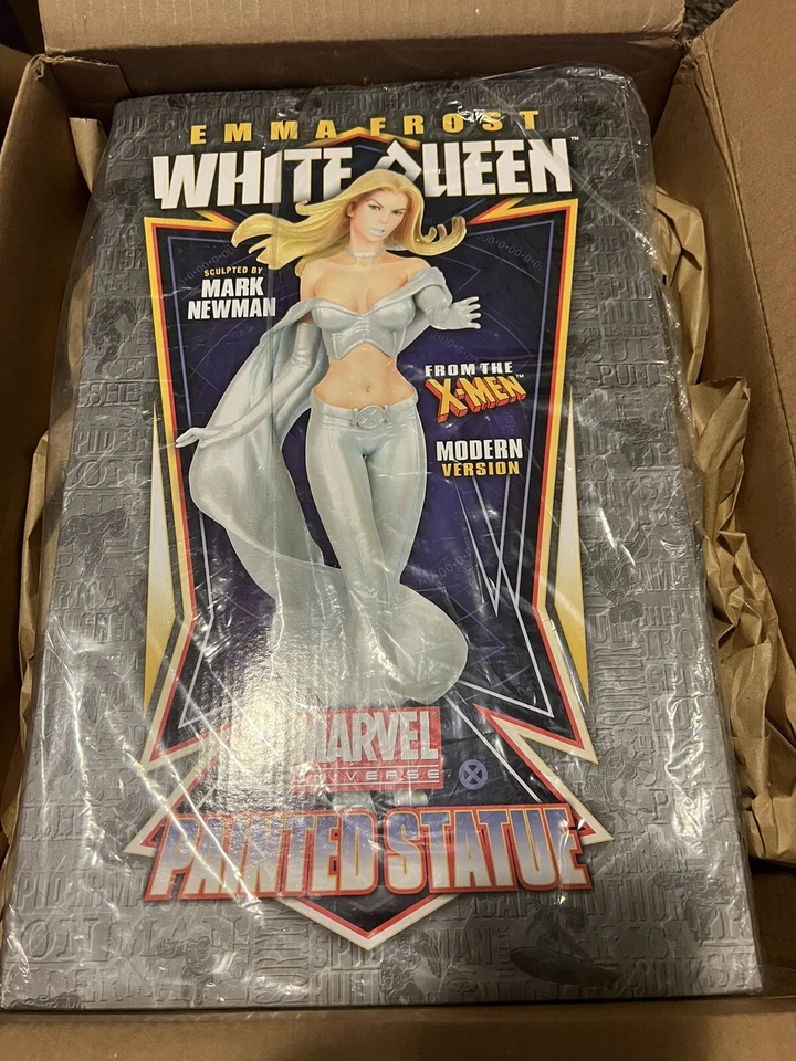 Bowen Designs Emma Frost Estatua Reina Blanca Retro Sideshow Coleccionables Foto 1 de 1
