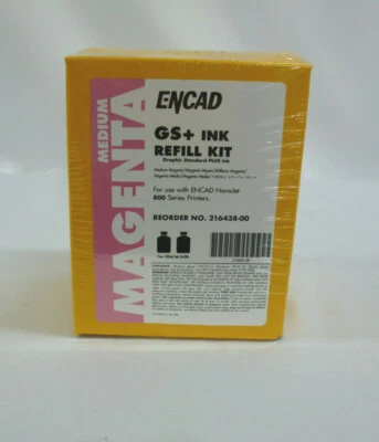 Kit de recarga de tinta ENCAD Kodak GS+ MEDIANA MAGENTA Novajet 800 impresoras (216438-00) Foto 1 de 4