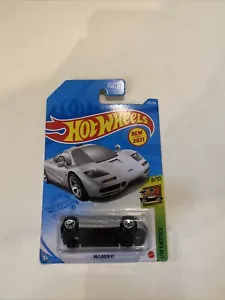 2021 Hot Wheels #235 HW Exotics McLaren F1 gray - Picture 1 of 2