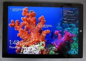 Microsoft Surface Pro 3, i5, 8GB, 256GB, Silver, 12.3"- Noisy fan, touch issue - Picture 1 of 9