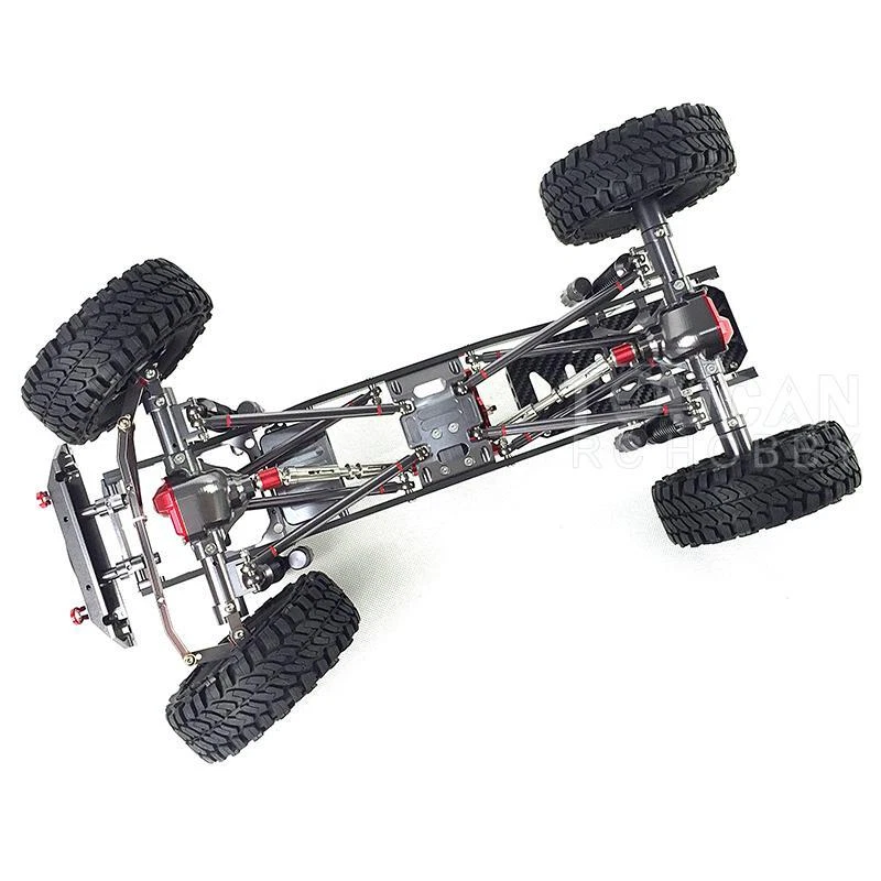 1/10 Scale SCX10 D90 Car Vehicle Model Aluminium Alloy Frame Spare Parts DIY - Image 1 of 4