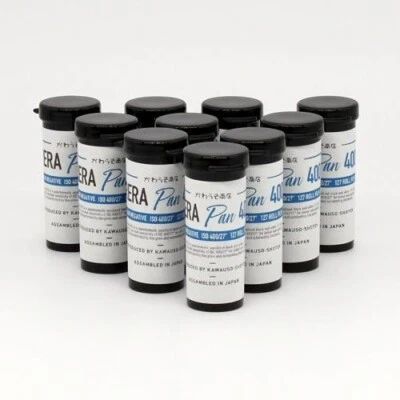 Kawauso-shoten Best size Black and White Film [ RERAPAN 400, 127size ×10pcs ] - Image 1 of 4