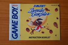 .Game Boy.' | '.Speedy Gonzales.