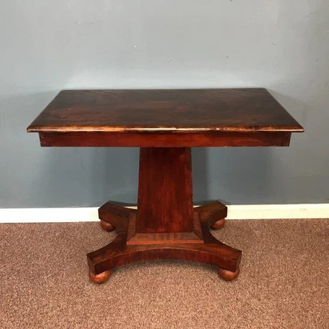 Mahogany Empire  Console Table Cover