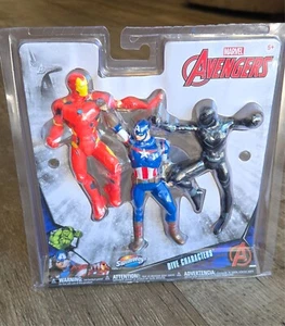 MARVEL AVENGERS Action Figure Characters Iron Man Captain America Black Panther - Picture 1 of 9