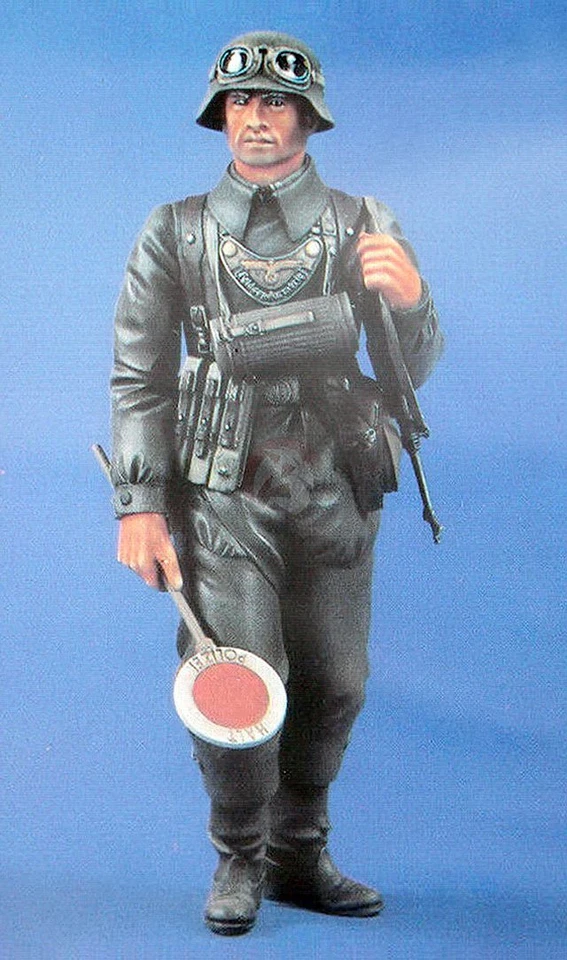 Verlinden 120mm (1/16) Feldgendarm German MP "Kettenhunde" Dispatcher WWII 453 - Image 1 of 1