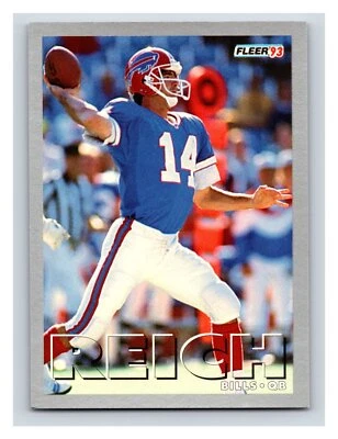 1993 Fleer #170 Frank Reich Near Mint - Image 1 of 2