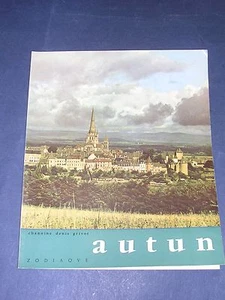 Zodiaque Chanoine denis Grivot Autun coll. Les travaux des mois numéro 1 1977 - Picture 1 of 1