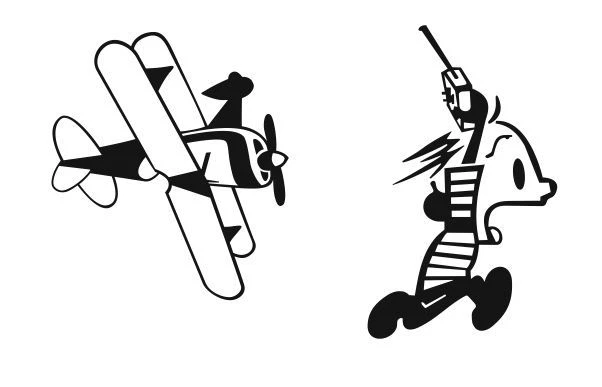 Renn! (Doppeldecker) Aufkleber - Bild 1 von 1