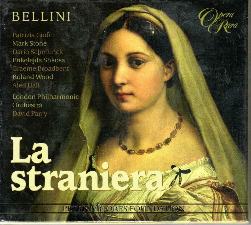 BELLINI - LA STRANIERA - CIOFI - STONE - PARRY - SCHMUNCK - OPERA RARA - Image 1 of 2