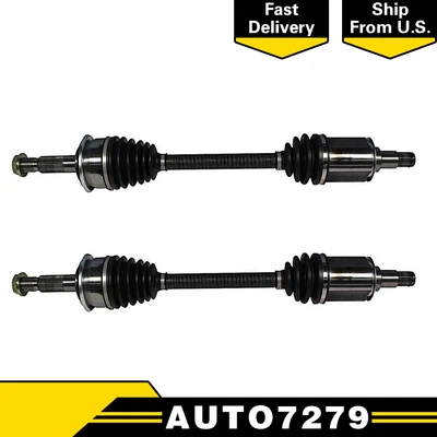PAIR FRONT LEFT AND RIGHT CV DRIVE AXLE SHAFT ASSEMBLY For TOYOTA SEQUOIA TUNDRA - Image 1 of 4