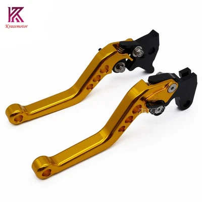 For Yamaha YZF R1 2004-2008 R6 04 05-2016 R6S 2006 CNC Short Brake Clutch Levers Foto 1 de 4
