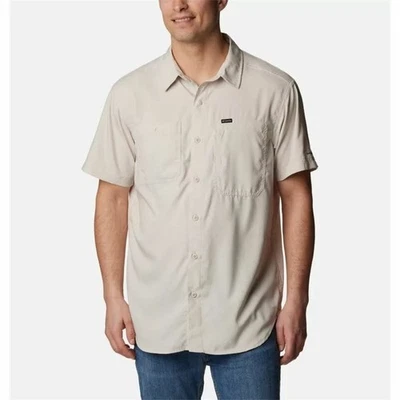 Camiseta de Manga Corta Hombre Columbia Silver Ridge™ Utility Beige - Imagen 1 de 4