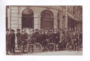 1910 Russian Canteen Restaurant in Geneva Russia Political Expats Students bike - Picture 1 of 2