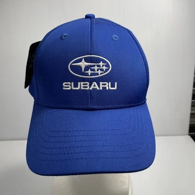 Nuevo Oficial Subaru Gear Merch Gorra de Béisbol Sombrero Azul Gancho Lazo Ajustable Foto 1 de 4
