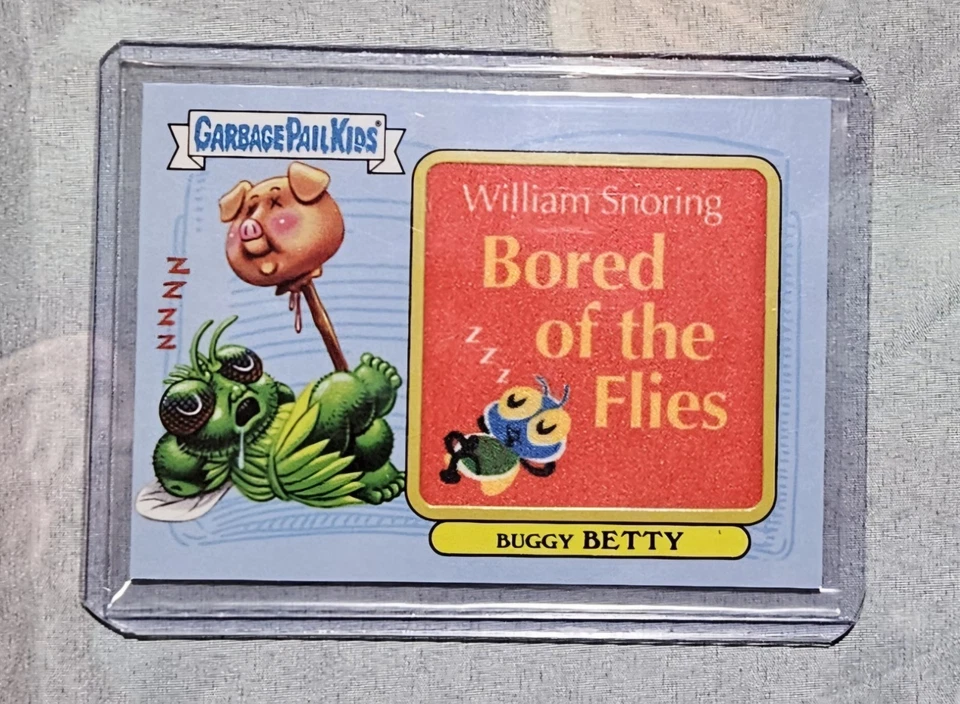 GPK Garbage Kids 2022 Bored of the Flies Patch Relic Buggy Betty 10/50 Perfect - Image 1 of 3