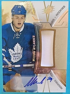2016-17 William Nylander SPX R-WN Rookie Autograph Jersey Patch RC Auto /99 - Picture 1 of 3