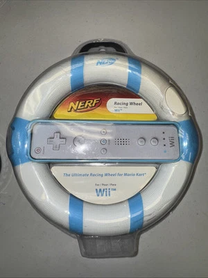 NEW Wii PDP Nerf (PL-7558) Racing Wheel Hasbro FACTORY SEALED  - Image 1 of 2