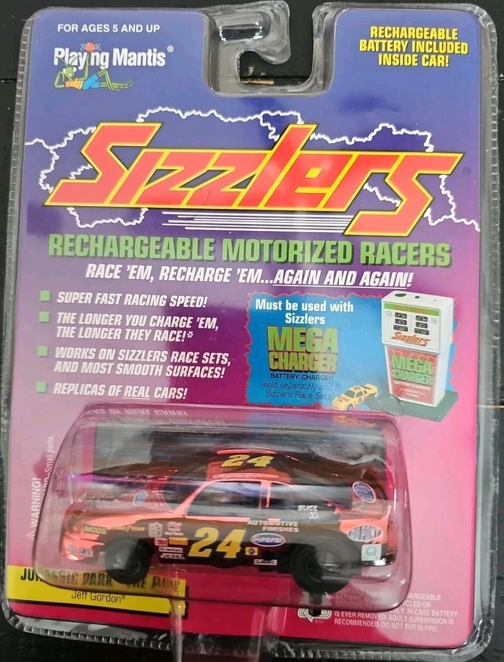 1996 Playing Mantis Sizzlers Family Channel Ted Musgrave #16 Motorized Stock Car