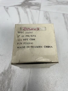 Manometro pressione aria Ametek 2" 160PSI/KPA 1/4NPT CBM 164334 P781642 AU-2457-FK - Foto 1 di 4