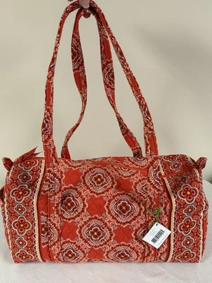 Vera Bradley Paprika Small Duffel Retired NWT Travel Bag Vintage - Image 1 of 4